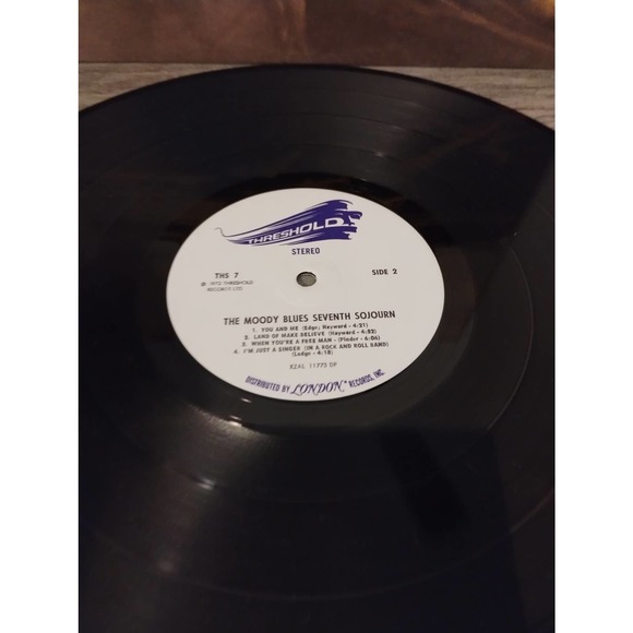 The Moody Blues Seventh Sojourn LP 1972 THS7 - Picture 3 of 5